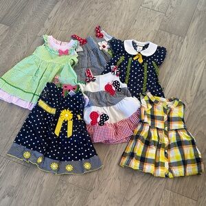 Adorable Girls' Dresses Set
